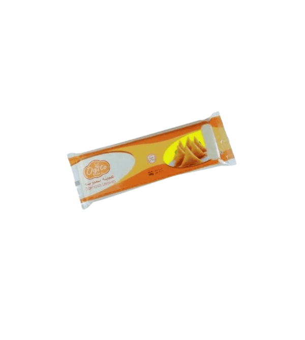Packaged product with a white background