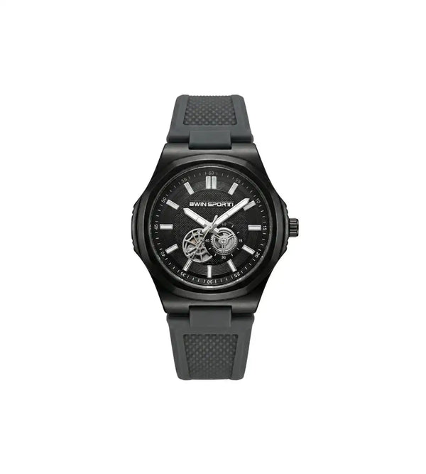 Elegant Sport Style Wristwatch For Men With Silicon Strap