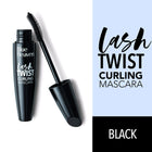 Blue Heaven Lash Twist Curling Mascara on a white background with text indicating product details.