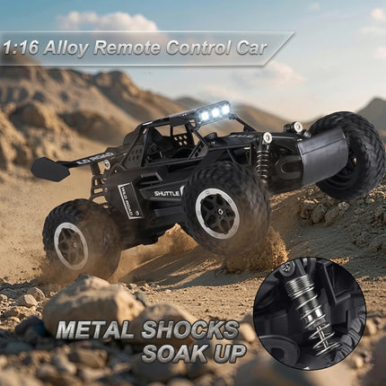 High speed RC car with LED Lights & Suspension