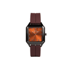 SABR Square Arabic Numerals Analogue Watch –  Silicone Strap (Unisex)