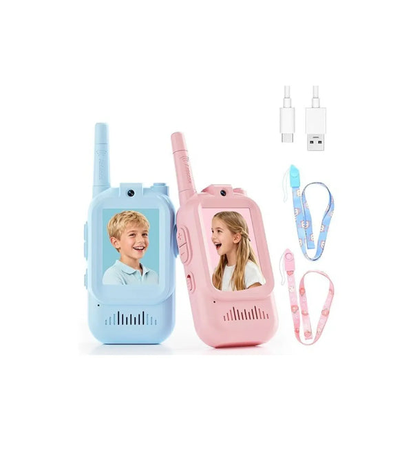 Children's Video Walkie Talkies with 2-Inch HD Screen