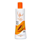 Silka Skin Whitening Lotion Papaya bottle with orange cap on a white background