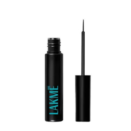 Lakme eyeliner with applicator on a white background