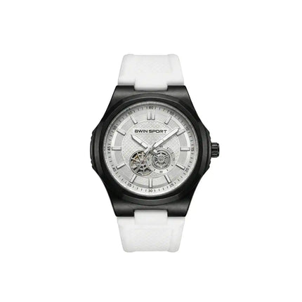 Elegant Sport Style Wristwatch For Men With Silicon Strap