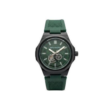 Elegant Sport Style Wristwatch For Men With Silicon Strap