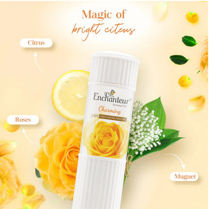 Enchanteur Charming Perfumed Talc 24H Long Lasting Perfume
