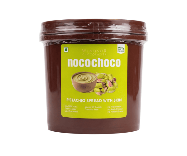 Windsor Chocolatier - Nocochoco , Pistachio Spread With Skin - 1kg