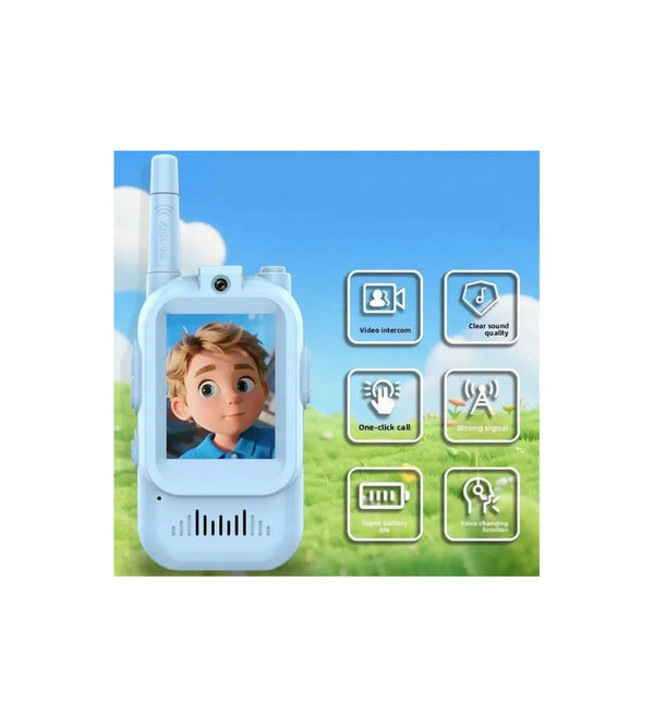 Children's Video Walkie Talkies with 2-Inch HD Screen
