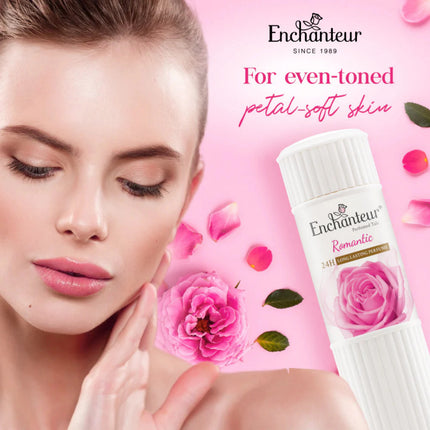 Enchanteur Romantic Perfumed Talc 24H Long Lasting Perfume