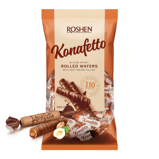 Kunafatto Kunafa Filled Chocolate Wafer – 1 kg