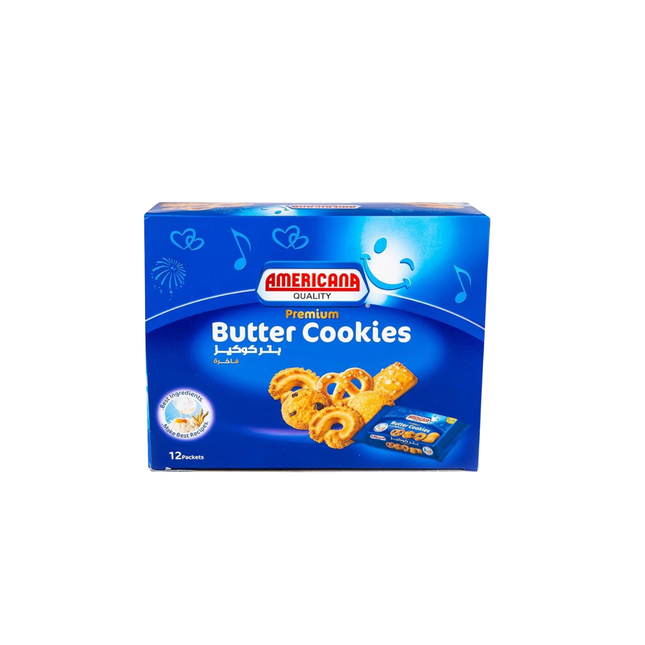 Americana Premium Butter Cookies 12 packs
