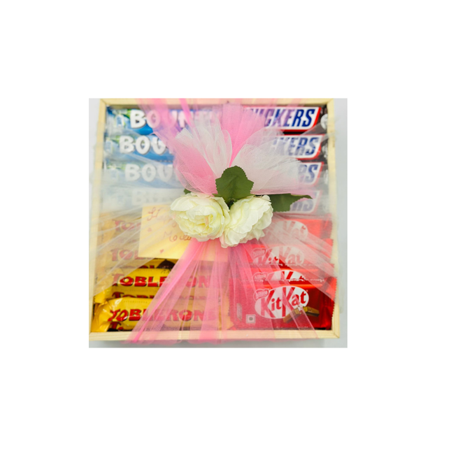 Premium Chocolate Tray—Personalized Gift Hamper Box