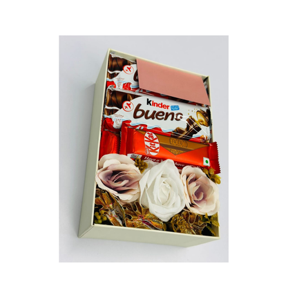 Chocolates and Nuts Set—Personalized Gift Hamper Box