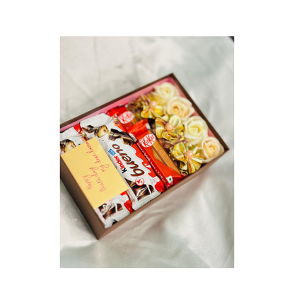 Chocolates and Nuts Set—Personalized Gift Hamper Box