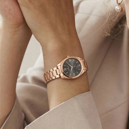 Timetrack Women’s Analog Wrist Watch – Elegant Ladies Watch