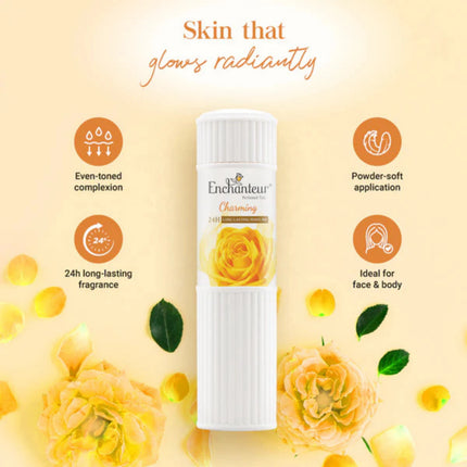 Enchanteur Charming Perfumed Talc 24H Long Lasting Perfume