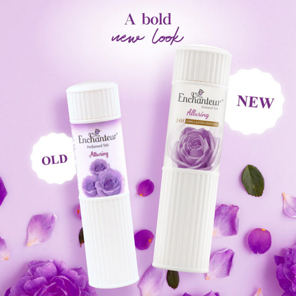 Enchanteur Alluring Perfumed Talc 24H Long Lasting Perfume