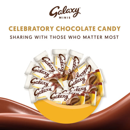 Galaxy minis caramel chocolate bars 154g