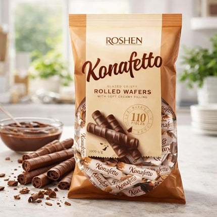 Kunafatto Kunafa Filled Chocolate Wafer – 1 kg