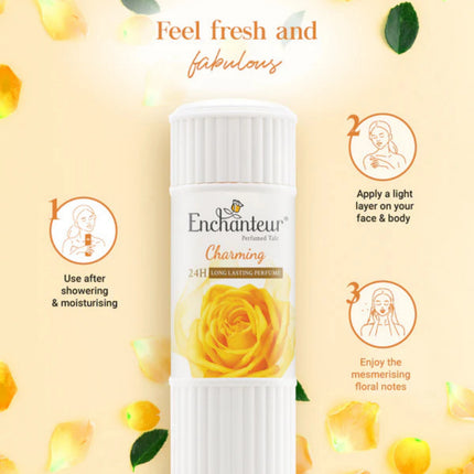 Enchanteur Charming Perfumed Talc 24H Long Lasting Perfume