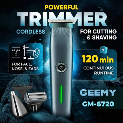 Geemey 3 in 1 Trimmer for men