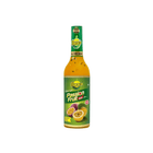 Bottle of Maraca Passion Fruit juice on a white background