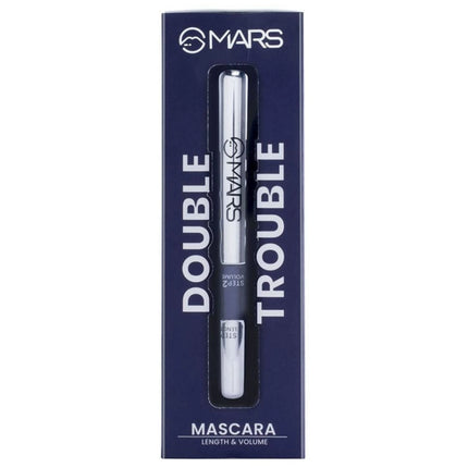 Mars Double Trouble mascara packaging on a white background