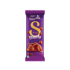 Cadbury Dairy Milk Silk Bubbly chocolate bar packaging on a white background
