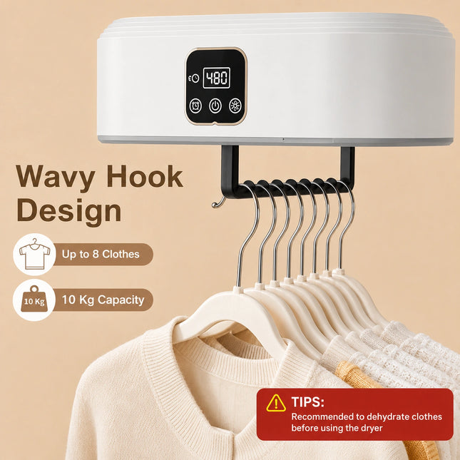 Portable Smart Clothes Dryer & Wardrobe Drying Machine