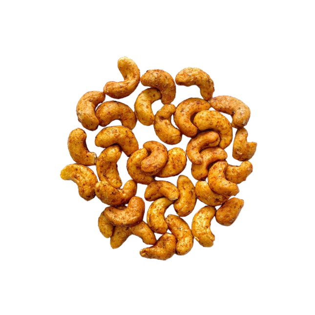 Chilly cashewon a white background