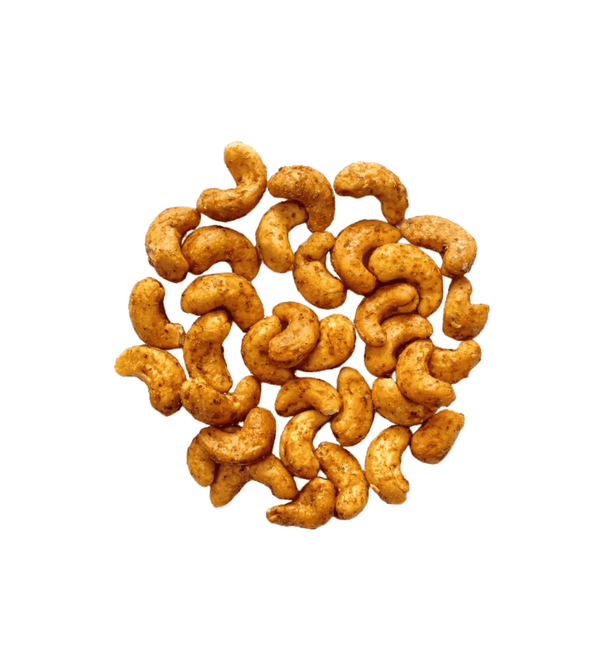 Chilly cashewon a white background