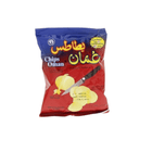 Chips Oman packaging with red and blue design on a white background