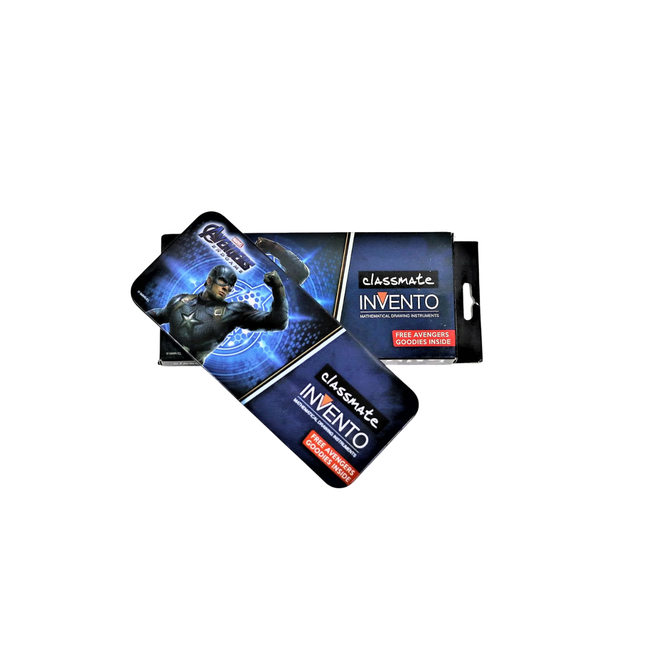 Two 'Invento' packages with a person graphic on a white background