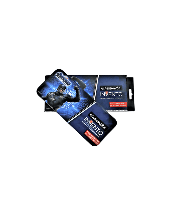 Two 'Invento' packages with a person graphic on a white background
