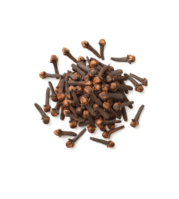 Cloves on a white background