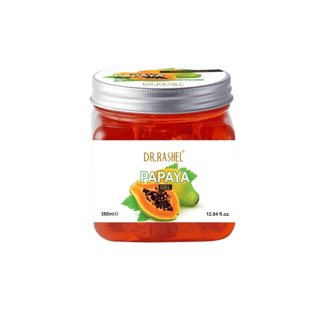 Jar of Dr. Rashel Papaya product on a white background
