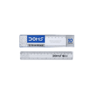 DOMS 15 cm scale ruler with packaging on a white background