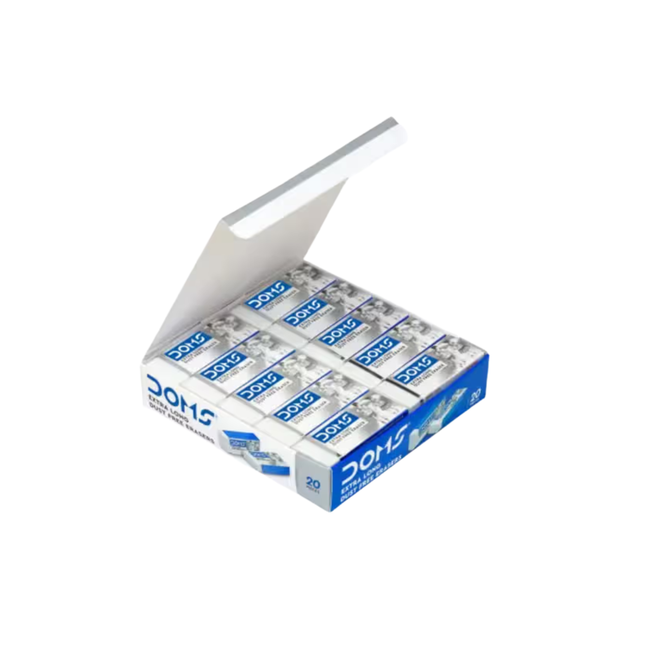 Box of Doma dental floss on a white background