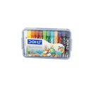 Doms oil pastels 12 shades box  with white background