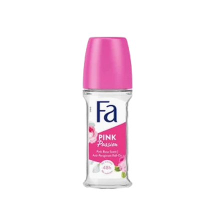 Fa Pink Passion deodorant bottle on a white background