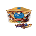 Packaged candy with Galerie Jewels branding on a white background