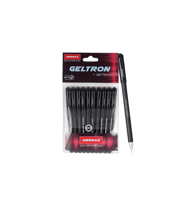 Geltron gel pen  with white background