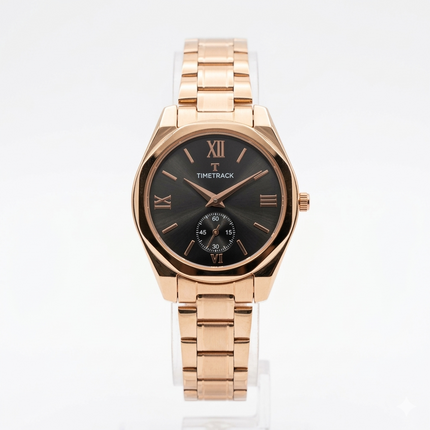 Timetrack Women’s Analog Wrist Watch – Elegant Ladies Watch