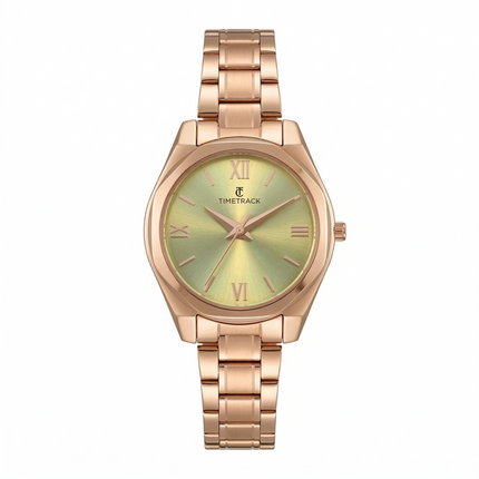Timetrack Women’s Analog Wrist Watch – Elegant Ladies Watch