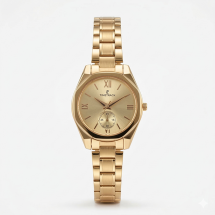 Timetrack Women’s Analog Wrist Watch – Elegant Ladies Watch