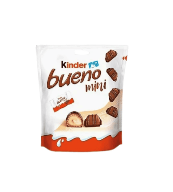 Kinder Bueno mini packaging on a white background