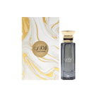 Laathani perfume bottle and packaging on a white background