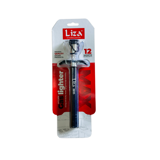 Liza kitchen lighter packaging on a white background
