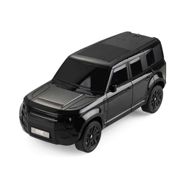 Black SUV model wireless speaker on a white background